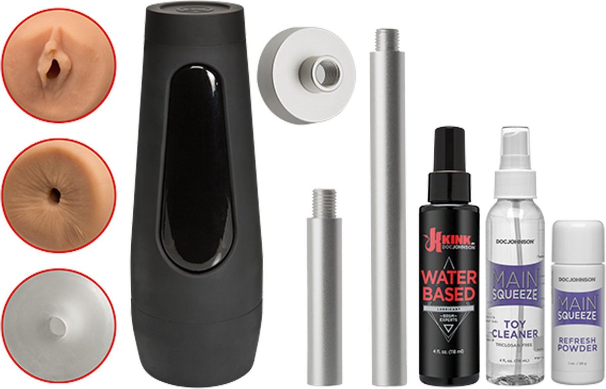 Goedkoopste Doc Johnson Power Banger Glory Hole - Accessoirepakket multicolor