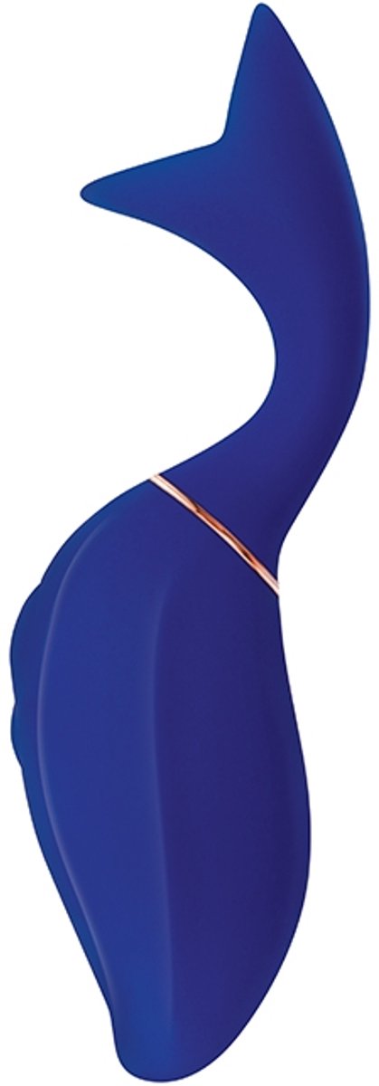Clitorisstimulator met krachtige zuigfunctie - blauw