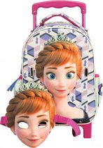 trolley rugzak Oval meisjes 46 x 34 cm polyester 2-delig