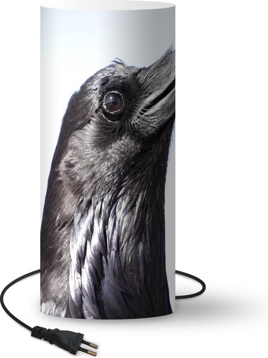 Bougie LED Décorative Corbeau Noir 19 Cm - Neuf Avec Emballage