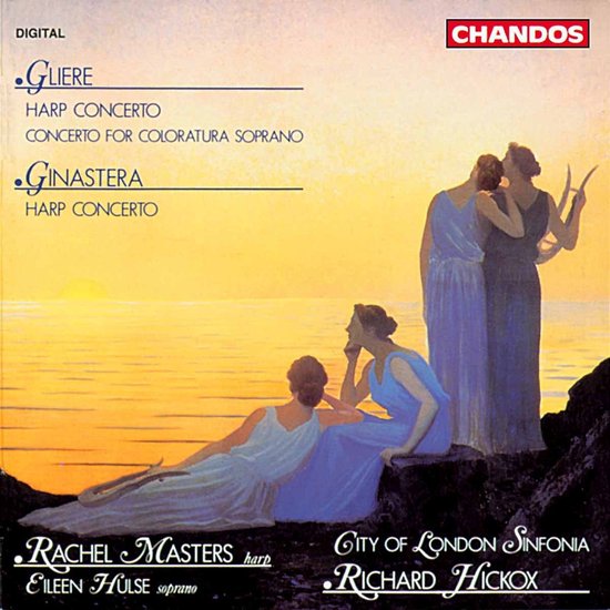 Eileen Hulse, Rachel Masters, City Of London Sinfonia - Gliere & Ginastera: Harp Works (CD)