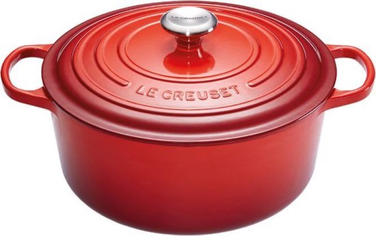 Le Creuset Braadpan Signature Kersenrood - ø 30 cm / 8.1 Liter