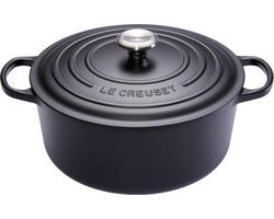 Le Creuset Signature Braadpan - 2,4 l - 20 cm - Zwart
