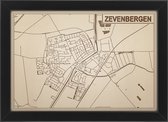 Decoratief Beeld - Houten Van Zevenbergen - Hout - Bekroned - Bruin - 21 X 30 Cm