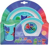 ApolloX eetsetje PJ Masks 3-delig blauw