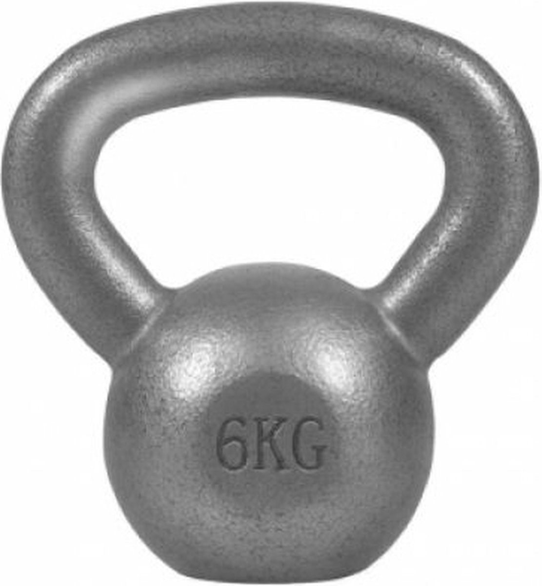 Gorilla Sports Kettlebell - Gietijzer - 6 kg