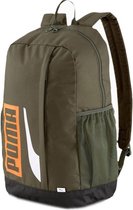 Puma Plus II Backpack 075749-16, Unisex, Groen, Rugzak, maat: One size