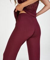 Hunkemöller Dames Nachtmode Pyjamaset Vera Lace  - Rood - maat M