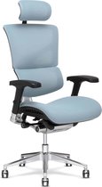 X-Chair bureaustoel X3 Wit met hoofdsteun