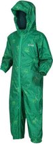 Regatta Regenpak Pobble Jongens Polyester Groen Maat 98