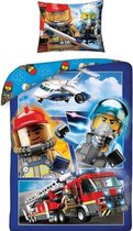 Lego City - Dekbedovertrek - Eenpersoons - 140 x 200 cm - Multi - Copy