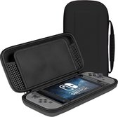 Hoesje Voor Nintendo Switch OLED Case Hoes Hard Cover - Zwart