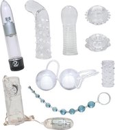 Vibrator Set - Transparant - Sextoys - Vibrators