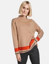 GERRY WEBER Dames Trui met gestreepte rand