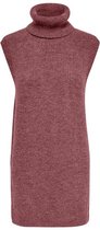 Only ONLCORA LONG ROLLNECK VEST - Rose Brown Brown