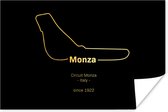 Poster Monza - Formule 1 - Circuit - 30x20 cm - Cadeau voor man