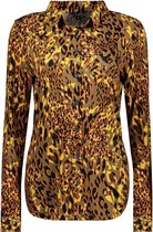 NED Blouse Milaras Colorful Animal Tricot  Pink 401 Dames Maat - S