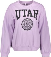 Only Trui Onldreamer Academy Oversized O-neck 15265543 Orchid Bloom/utah Dames Maat - S