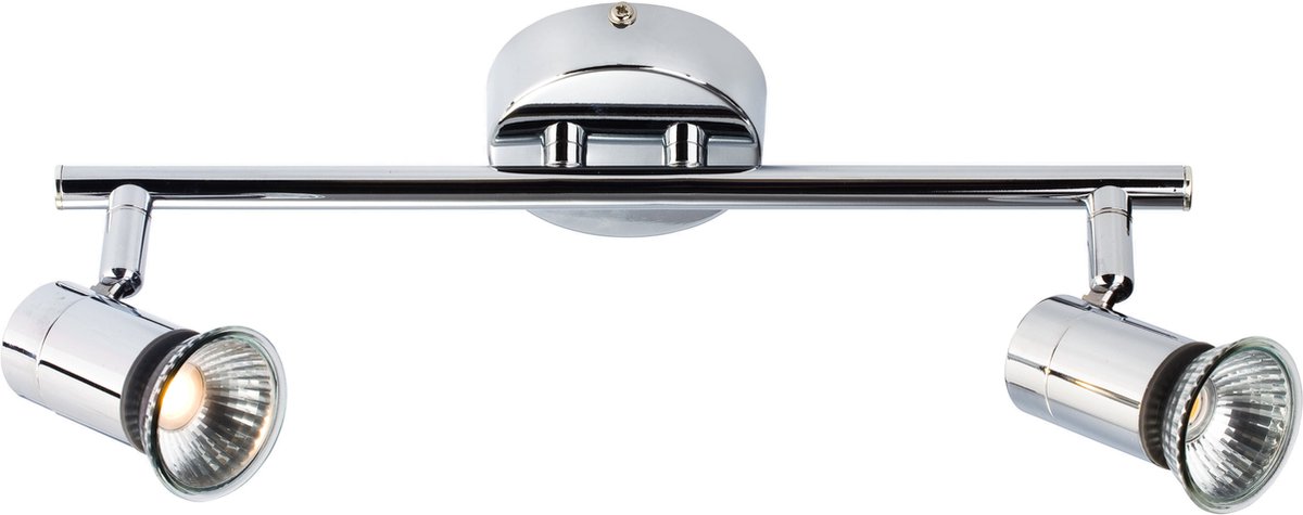 Fantasia Rivera 2Xgu10 5W Dimbare Led Shinychroom Ip44