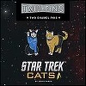 Star Trek Cats Twin Pins: Two Enamel Pins