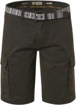 Korte Broek Cargo Met Riem Moss Groen (118190359 - 152)