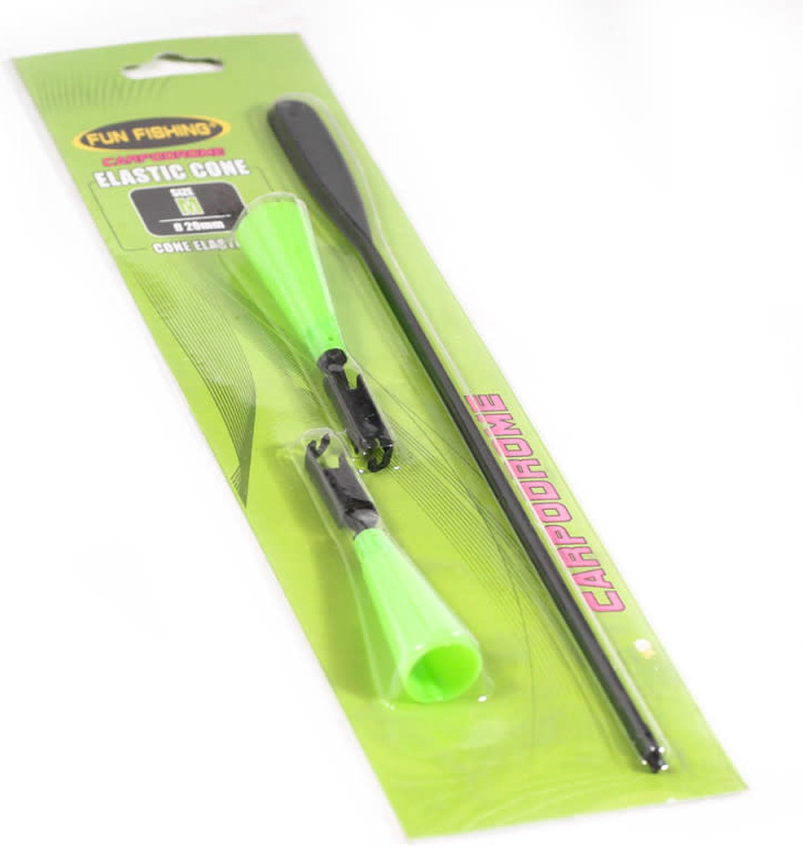 Fun Fishing Cone Elastic (2 pcs) - Maat : Medium (diam. 20mm)