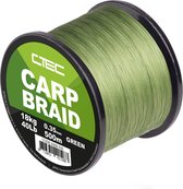 Spro C-Tec Carp Braid Green 500m 0.30mm | Gevlochten lijn