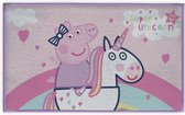 Nickelodeon Vloerkleed Peppa Pig Meisjes 40 X 60 Cm Roze