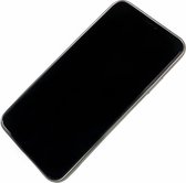 Apple iPhone 7 / 8 / SE - Silicone transparant mat hard hoesje Finn zilver - Geschikt voor