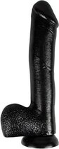 Master Series Mighty Midnight Realistische Dildo Met Balzak - 25 cm