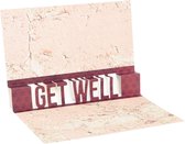 Kaisercraft decorative die CC get well pop up