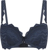 LingaDore - Midnight Push Up BH - maat 80D - Blauw