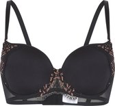 Lingadore – In Love with Embroidery – BH Voorgevormd – 6620-1 – Black - E80/95