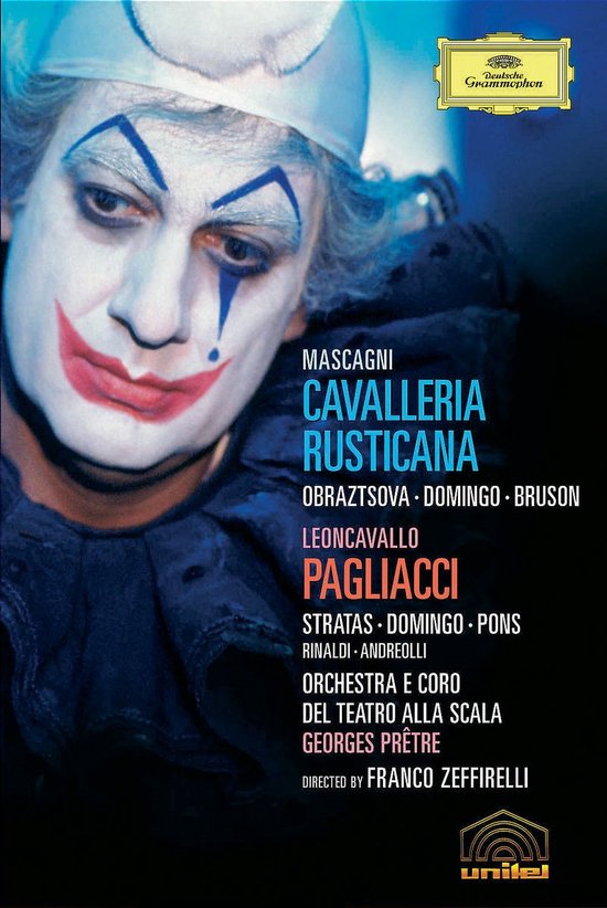 Elena Obraztsova, Teresa Stratas, Plácido Domingo - Leoncavallo / Mascagni (DVD) (Complete)