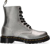 Dr Martens 1460 Pascal Veterboots - Laarzen Met Veters - Dames - Zilver - Maat 38