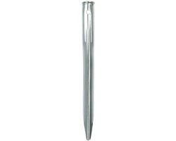 10x Stuks grondpennen/tentharingen metaal halfrond 22 cm - Kampeer artikelen voor tent of windscherm van Somultishop — afbeelding 5