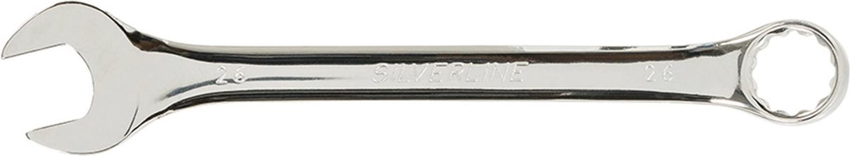 Silverline Steekringsleutel - Gehard Staal - Ø 26 mm - Chroom