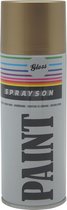 Sprayson Verf Spuitbus - Spuitlak - Goud - 400 ml. - 12 stuks