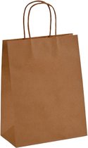 Pincello Cadeautas 43 X 25,5 Cm Papier Bruin 2 Stuks