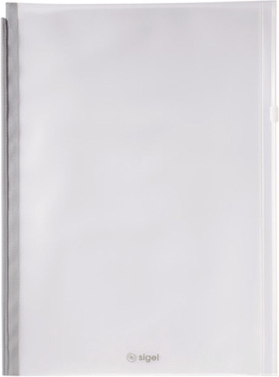 Sigel accessoireszak - Conceptum Flex - A4 - grijs met zipsluiting - SI-CF302