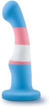 Avant - Pride Siliconen Dildo Met Zuignap - True Blue - Sextoys - Dildo's