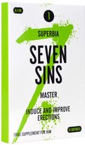 Seven Sins - Master - Lustopwekker Voor Mannen - 15 softgels - Drogist - Voor Hem
