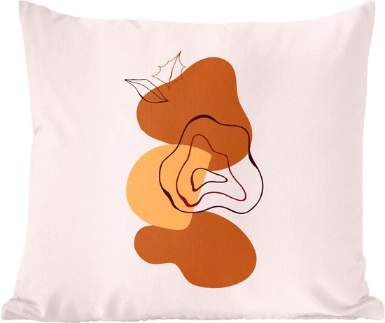 Sierkussens - Kussentjes Woonkamer - 40x40 cm - Winter - Design - Abstract - Kerstversiering - Kerstdecoratie voor binnen - Woonkamer