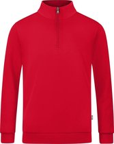 Jako Organic Ziptop Heren - Rood