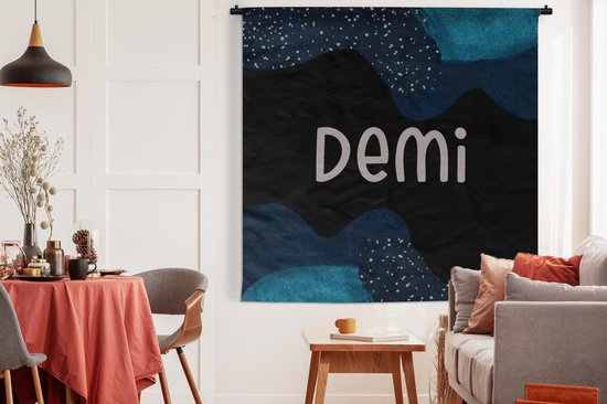 Tapisserie - Toile murale - Demi - Pastel - Fille - 180x180 cm - Tapisserie