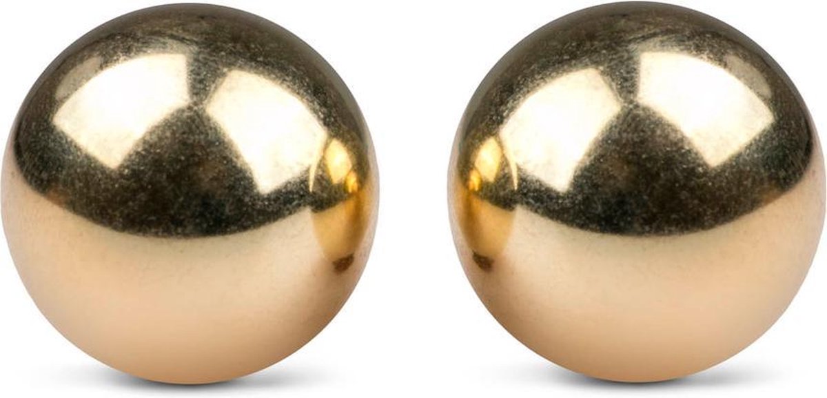 Goedkoopste Easytoys Ben Wa Ballen 25 mm - Goudkleurig