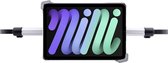 Shop4 - iPad mini (2021) Autohouder Centrale Hoofdsteun Tablet Houder Zwart