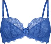 Hunkemöller Dames Lingerie Niet-voorgevormde beugel bh Alice I AM Danielle  - Blauw - maat F75