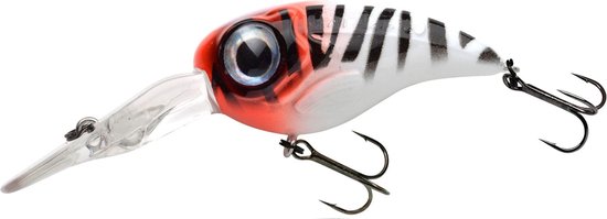 Spro Fat Iris - 4 cm - deeprunner - redhead tiger van Spro — afbeelding 4