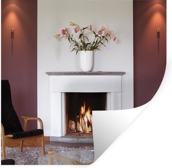 Meubelfolie zelfklevend 500x90 cm PVC rood kopen